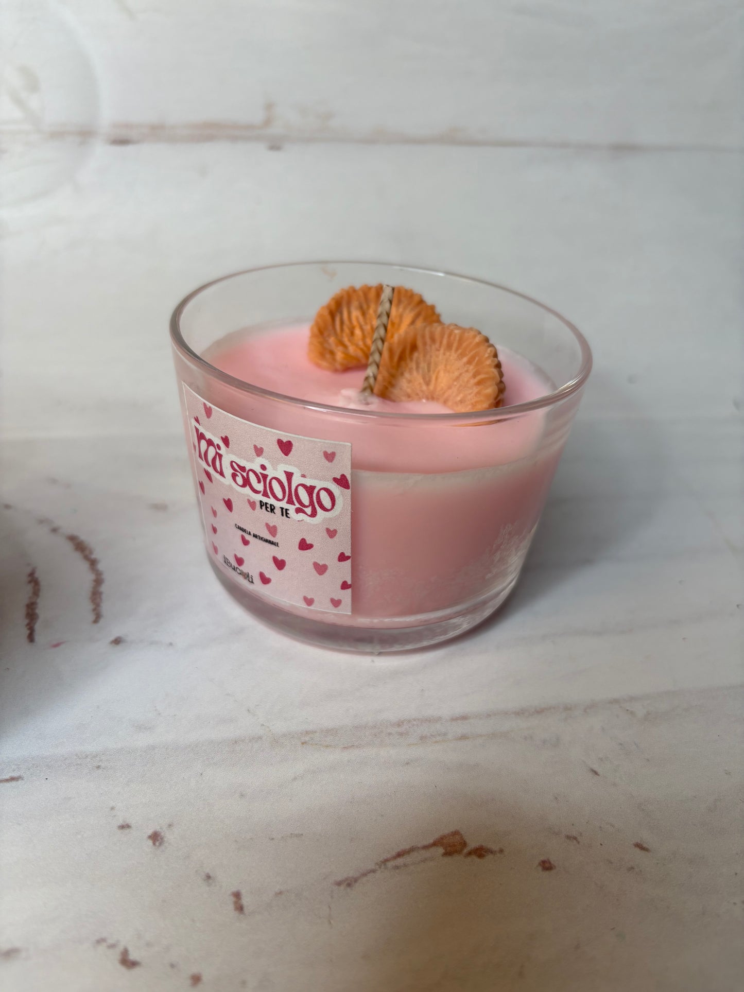Candela in bicchiere “vedi varianti ”-250g