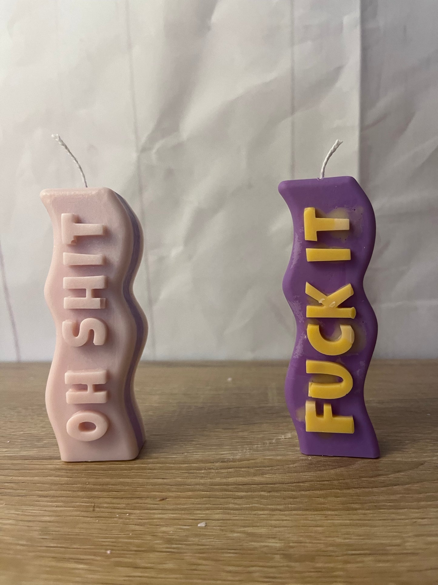 Candela oh shit /fuck it