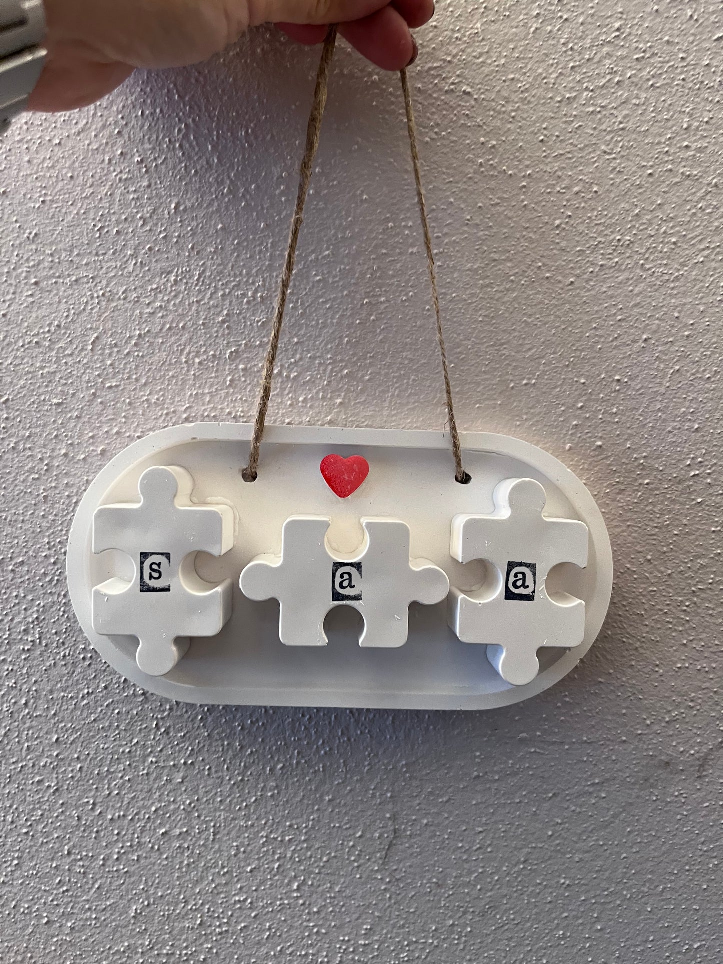 quadretto in ecoresina jesmonite personalizzabile