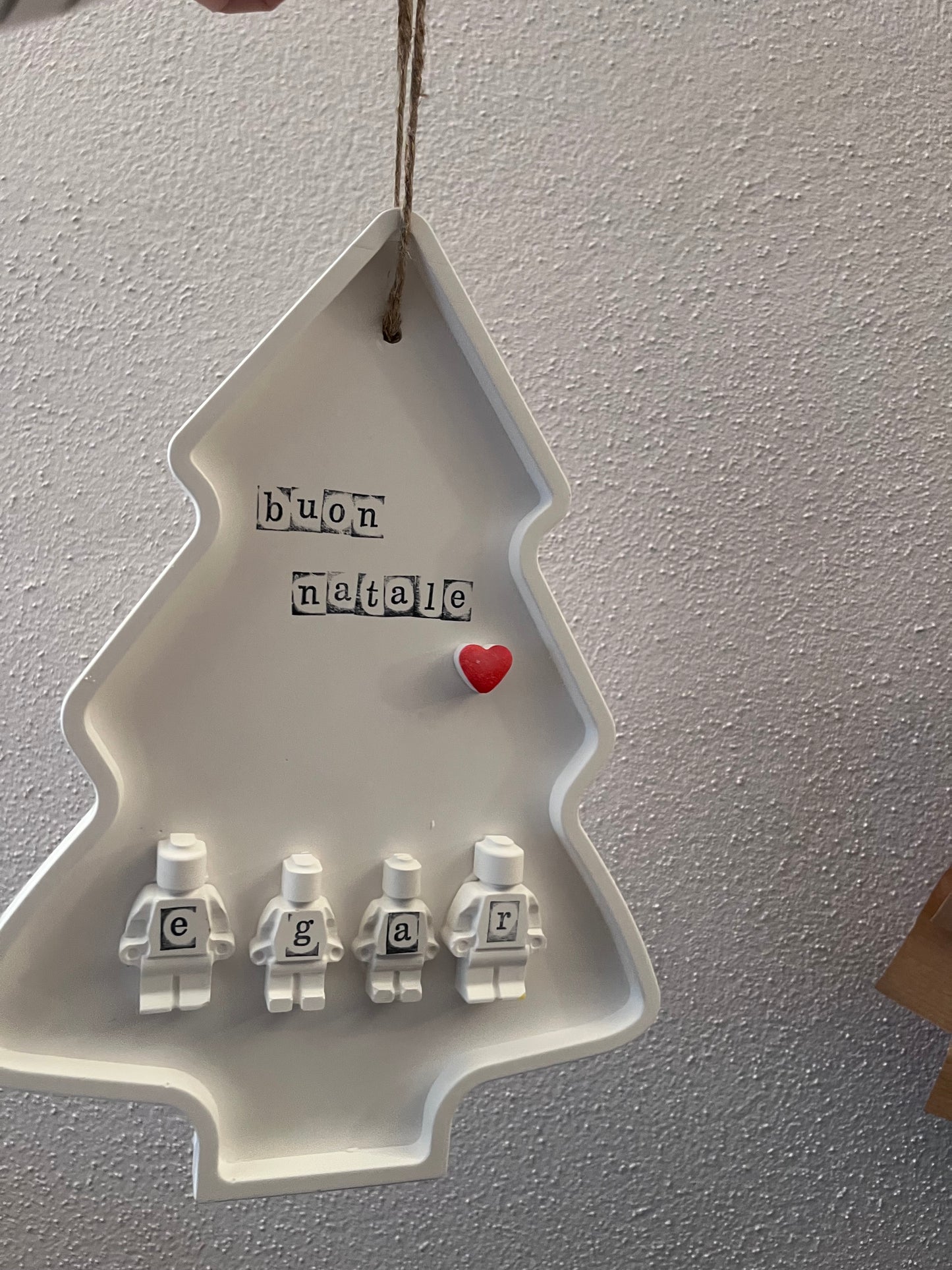 quadretto in ecoresina jesmonite personalizzabile
