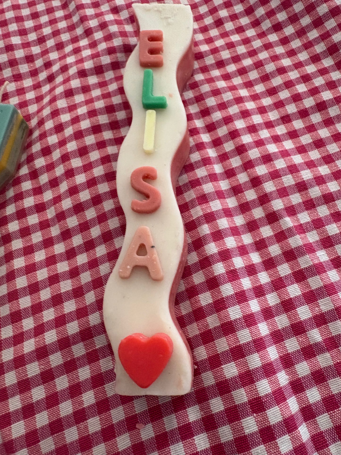 Candela alta con nomi-personalizzabile