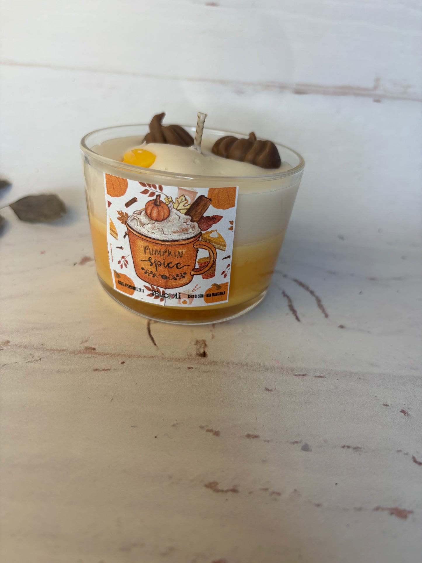 Candela in bicchiere “vedi varianti ”-250g