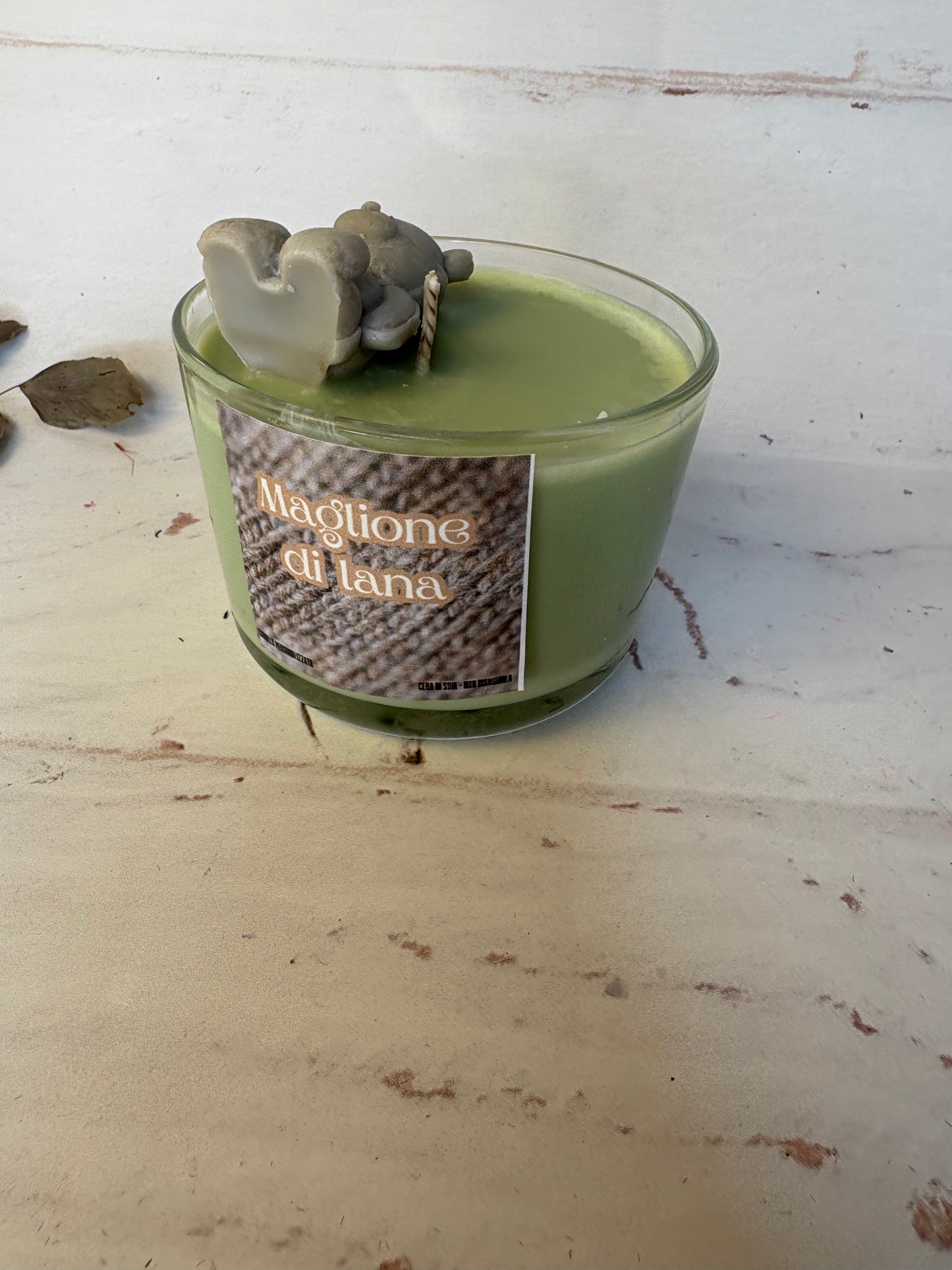 Candela in bicchiere “vedi varianti ”-250g
