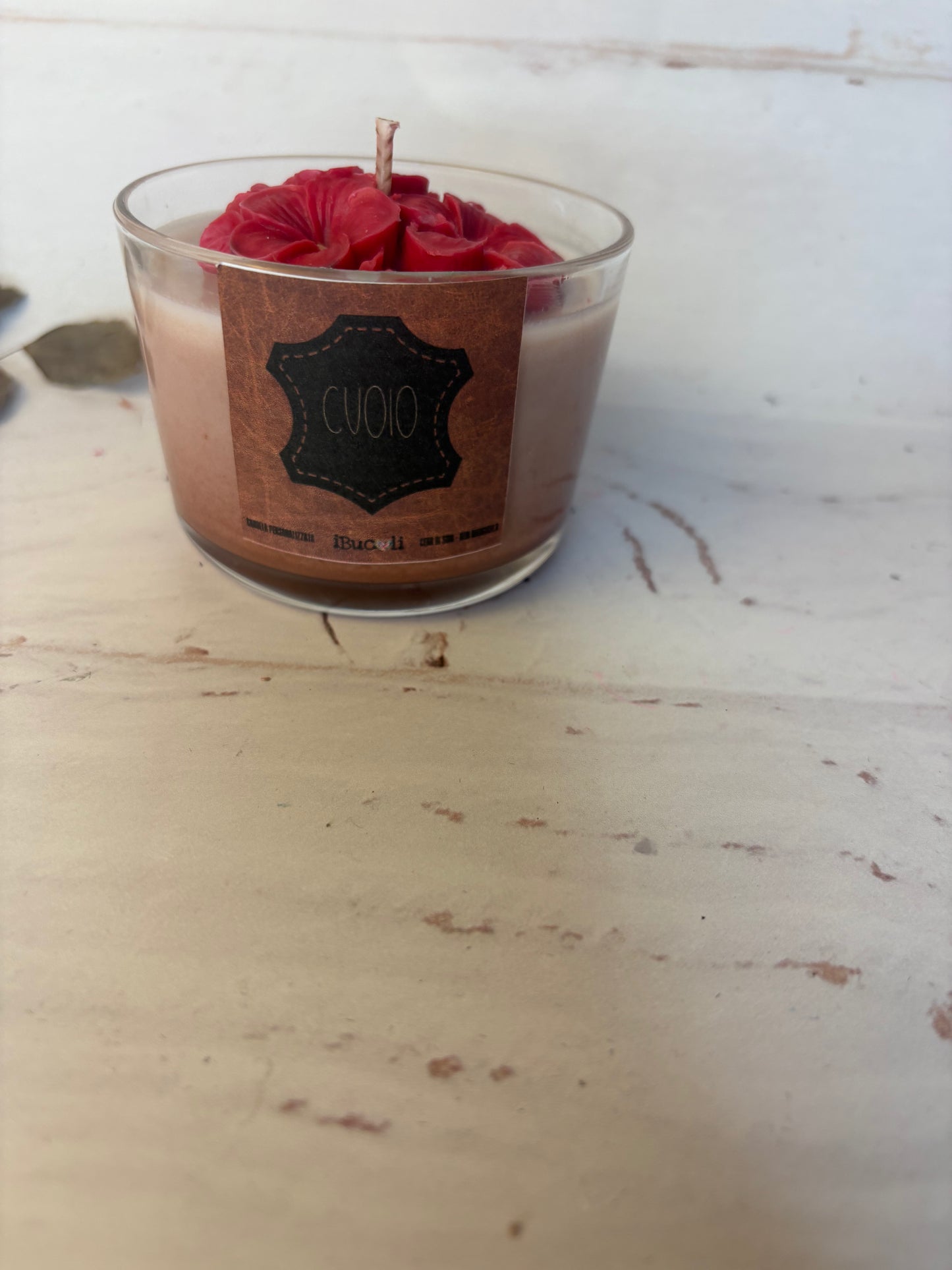 Candela in bicchiere “vedi varianti ”-250g