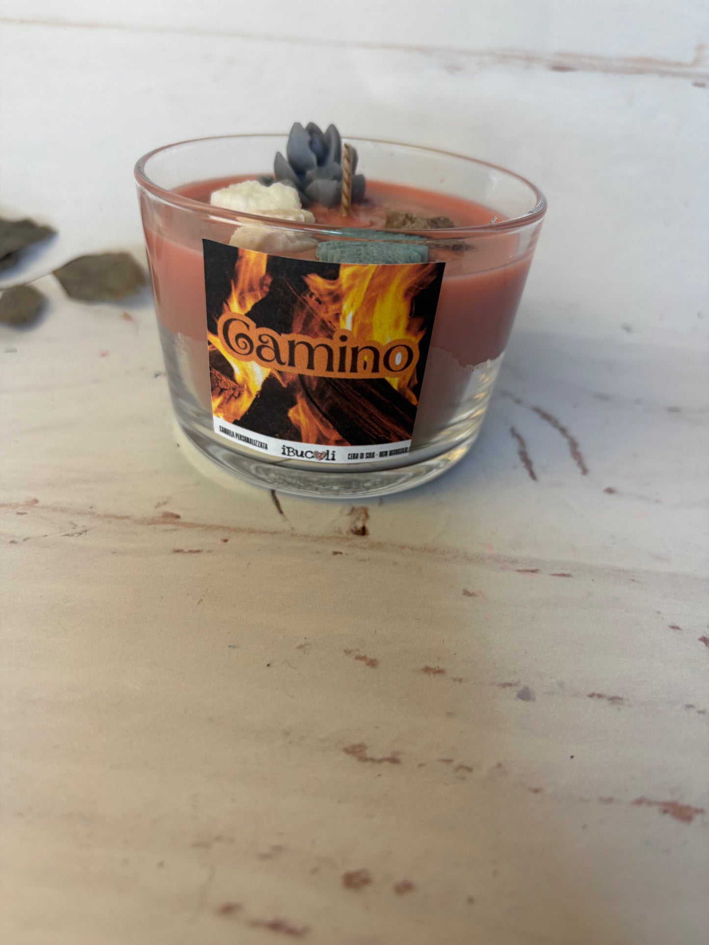Candela in bicchiere “vedi varianti ”-250g
