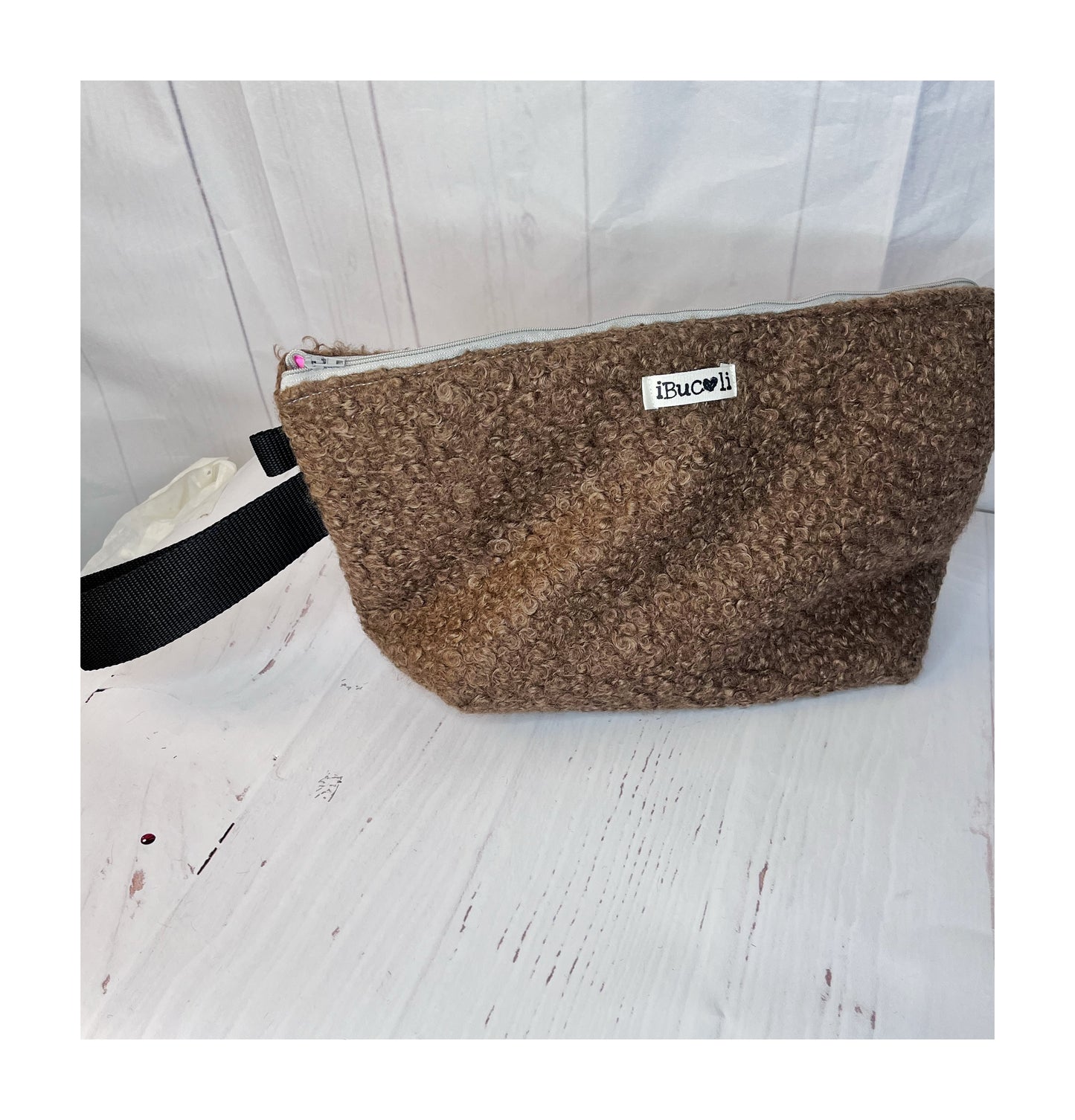 pochettone: borsa pochette grande con maniglia