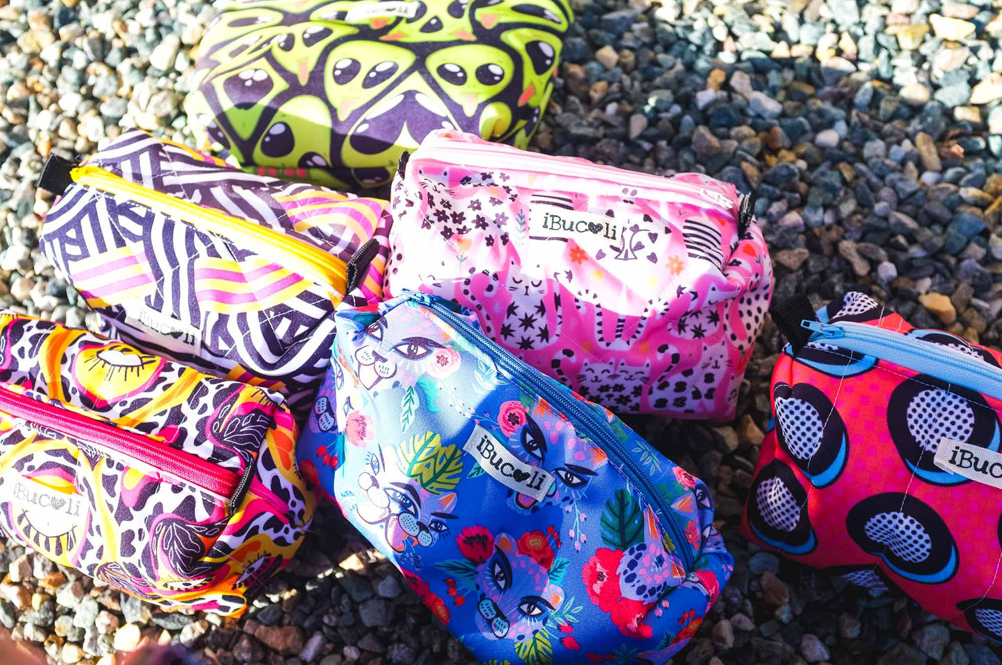 beauty case- pochette imbottite stampate