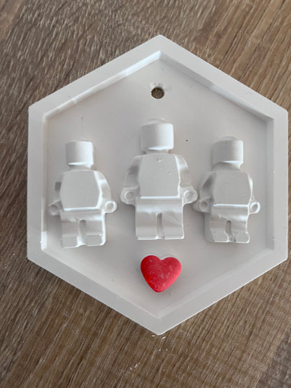 quadretto in ecoresina jesmonite personalizzabile