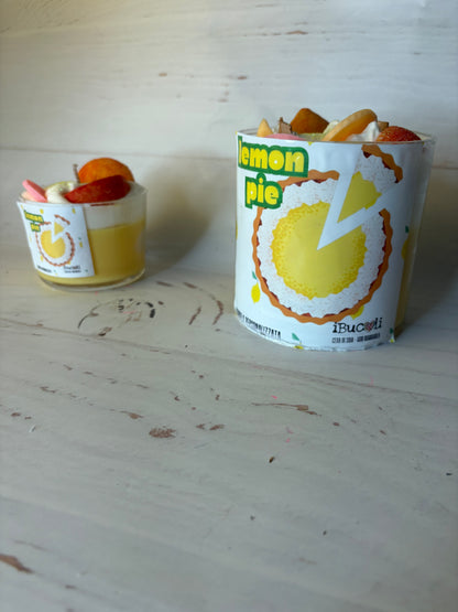 Candela grande in vaso di vetro-550-630g