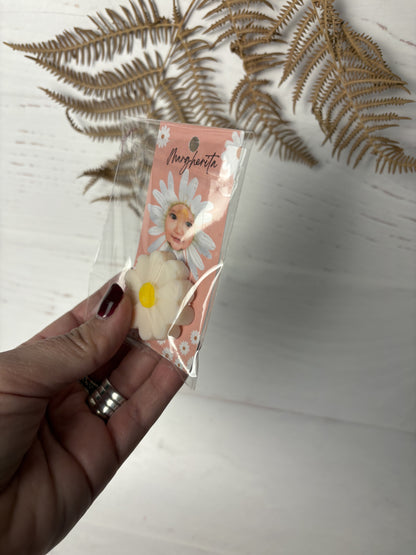 Margherite con cartoncino per bomboniere
