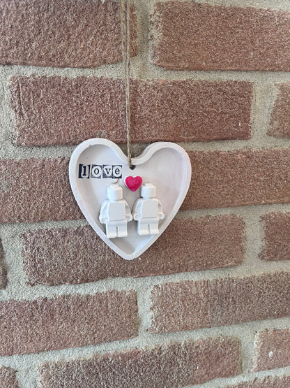 quadretto in ecoresina jesmonite personalizzabile